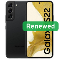 Samsung Renewed Grade Factory-sealed | Galaxy S22 | Black | 6.1 " | 128GB | 5G