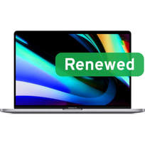 Apple Renewed Grade B | MacBook Pro 16 A2141 | 16 " | i9-9880H | 16GB | SSD | 1000GB | AMD Radeon Pro 5500M Graphics | macOS | Keyboard language US/RU