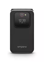 Emporia JOY V228 sulankstomas telefonas 2,8 colio (7,11 cm) 113 g Juodas