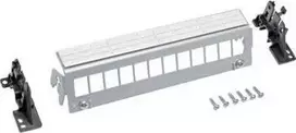 Hager tinklo skydelio jungtis Keystone CAT 6a, Cat.7, Cat.7a (FZ12MK)