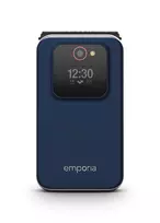 Emporia emporiaJOY mėlynas sulankstomas telefonas su mygtukais