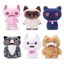 FUGGLER pliušinis raktų pakabukas - monstriukas Alley Cat, 1 serija, asort., 15789