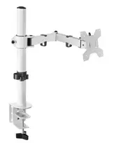 Mars Gaming MARM1W profesionalus monitoriaus laikiklis, spaustuvas, 8 kg, 33 cm (13 col.), 81,3 cm (32 col.), 100 x 100 mm, baltas