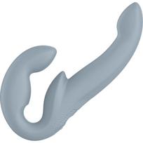 Fun Factory Share Vibe Pro dvigubas dildo vibracinis Cool grey 14 cm