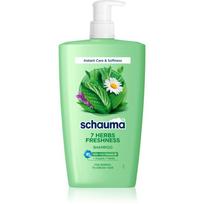 Schwarzkopf Schauma 7 Herbs Freshness žolelių šampūnas normaliems ir riebiems plaukams 1000 ml