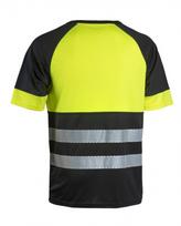 Marškinėliai 4527R+, Hi-Vis CL1, geltona/juoda M, Dimex