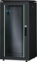 DIGITUS Netzwerkschrank Unique 26HE 1342x600x1000mm Black (Speditionsversand) | DN-19 26U-6/10-B-1 | 4016032377962