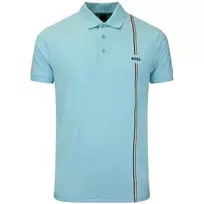 Polo marškinėliai vyrams  - Mėlyna (XL)