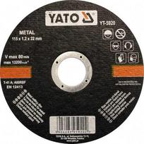 Yato METALO PJOVIMO DISKAI 180X1,5X22 MM