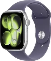 Apple Watch Series 11 GPS 42mm Silver Aluminium Case with Purple Fog Sport Band - S/M - MEU64ET/A