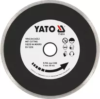 Yato DEIMANTINIS DISKAS, IŠTIKRINTAS SEGMENTAS, 180 MM