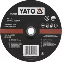 Yato METALO PJOVIMO DISKAS, IŠGŪBĖS 230X3,2X22 MM
