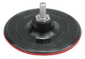 Profil Padas gręžtuvui/kampiniam šlifuokliui guminis, limpantis Vorel | d-125mm (euro)