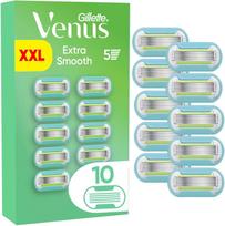 „Gillette Venus Extra Smooth“ skustuvo peiliukai – žali/balti – 10 vnt.