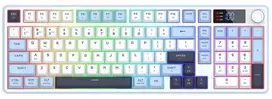 Klaviatūra žaidimams Redragon Aria PRO belaidė membraninė su pašvietimu mėlyna