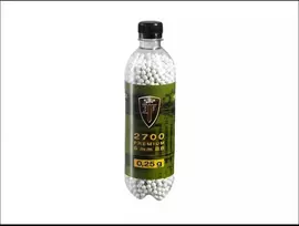 Airsoft šratai Elite Force Premium 0,25 g 6 mm, 2700 vnt.