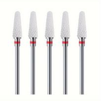 Manikiūro frezų rinkinys, 3/32", keramikinės, 5 vnt., 5pcs/F/xs