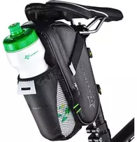 Rockbros C7-1 vandeniui atspari dviračio tašė su tvirtinimu prie balnelio 1.5l - juoda