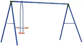 Lauko sūpynių rėmas su supimo kėde skirtas iki 5 vaikų