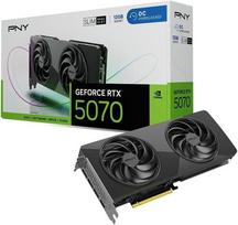 Vaizdo plokštė PNY GeForce RTX 5070 Slim OC 12GB GDDR7 DLSS4 (VCG507012DFSXPB1-O) | VCG507012DFSXPB1-O | 751492812151