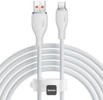 Baseus Pudding 100W USB-A - USB-C laidas, 1,2 m - baltas
