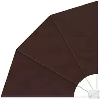 Balkono privatumo ekranas 140 x 140 cm Poliesteris Ruda