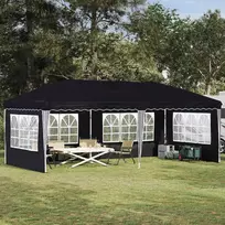 Pop-up šventinis palapinė 575 x 289 x 245 cm Antracitas