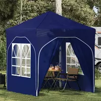 Pop-up šventinis palapinė 192 x 192 x 245 cm Mėlyna