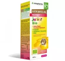 Arkopharma Arkoreal Protect Junior braškių sirupas 140ml