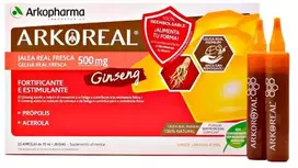 Arkopharma Arkoreal bičių pienelis + ženšenis 20V