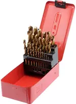 Grąžtas Sthor METALO GRĄŽIAI, TITANO 1-13 MM /25VNT.
