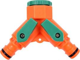 FLO DVIGUBA JUNGTIS 1/2'' ir 3/4''