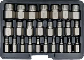 Yato PAŽEIDYTŲ VIDINIŲ VARŽTŲ RINKINIŲ RINKINYS HEX, TORX, SPLINE YRA 25 ELEMENTAI