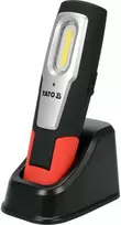 Yato DARBINĖS LEMPAS 6W COB, 600LM + 250LM, LI-ION 3.7V 2600MAH, IK07, IP54, CRI80