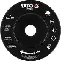 Yato 125 mm KŪGTINIS MEDIENOS AVIEČIŲ DISKAS