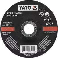 Yato AKMENS ŠLIFIMO DISKAS 125X6,8X22 MM / 5 VNT.