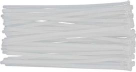 Yato PLASTIKINĖS JUOSTOS, 7,6X300MM, 50 vnt. Baltas