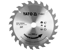 Yato WIDI WOOD SHIELD 185X24TX20MM DĖL YT-82151; 79257