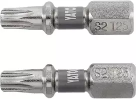 Yato BITS 1/4''X25 MM T25 2 PCS NI