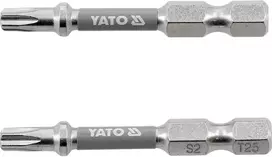 Yato BITS 1/4''X50 MM T25 2 PCS NI