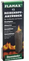 Flamax Ekologiški žiebtuvėlio kubeliai/degtukai, 12 vnt.
