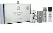 Armaf „Club De Nuit Sillage“ dovanų rinkinys: EDP 30 ml, kūno purškiklis 50 ml, plaukų lakas 55 ml ir dezodorantas 75 g