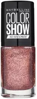 Maybelline, Color Show 60 Seconds, nagų lakas, Nr. 331, Rožinė vakarėlių suknelė, 7 ml