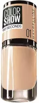 Maybelline, Color Show 60 Seconds, Nagų lakas, Nr. 1, Go Bare, 7 ml