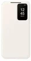 „Dėklas“ piniginės dėklas „Samsung EF-ZS711CW S23 FE S711 Smart View“, baltas