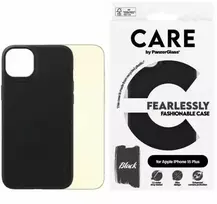 Panzer Glass „CARE by PanzerGlass“ madingas „Fearlessly“ dėklas, skirtas iPhone 15 Plus 6,7 colio, juodas, 1431