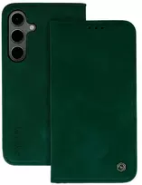 „Wonder Smart“ knygelės tipo telefono dėklas, skirtas „Samsung Galaxy S26“ (S942), žalias