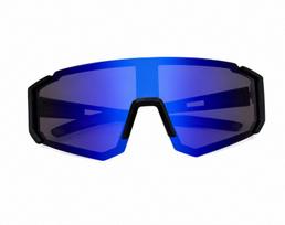 Sportiniai dviračių akiniai nuo saulės su UV apsauga, veidrodiniai