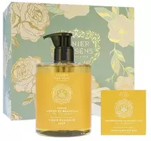 Panier Des Sens Regenerating Honey gift set liquid soap 500 ml + solid Šampūnas for dry hair 75 g