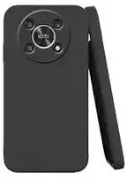 Dėklas Fusion Accessories Soft Matte telefono dangtelis, skirtas Honor Magic4 Lite, juodas